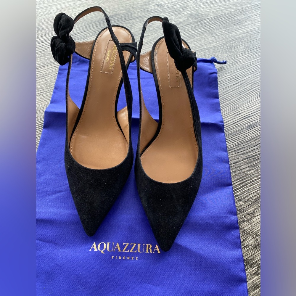 Aquazzura Drew pointed toe Slingback Pump